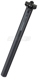 Ritchey Comp Carbon 2-bolt Zero Stütze, 31.6mm, 400mm, 0mm, 7x7mm Streben, matte carbon UD - Produktbild - 1