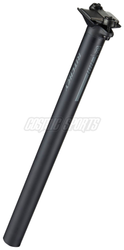 Ritchey Comp Carbon 2-bolt Zero Stütze, 31.6mm, 400mm, 0mm, 7x7mm Streben, matte carbon UD - Produktbild - 2