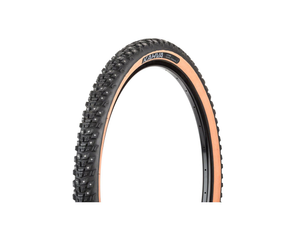 45NRTH Kahva Faltreifen, 27.5x2.1", 54-584, 240 konkave Karbid Spikes, 60TPI, Tubeless Ready, tanwall - Produktbild - 2