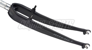 Ritchey Comp Carbon Cross Gabel, 700C, 391mm, 45mm, 100x9mm QR, 28.6-33, Cantilever, matte UD - Produktbild - 1