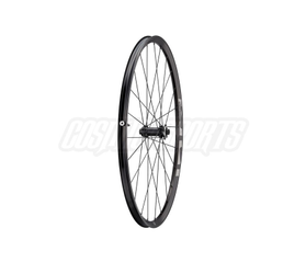 e*thirteen XCX GR Laufrad VR, 700C, 100x12/15mm, 24 L., 24mm, 6-Loch, black - Produktbild - 1