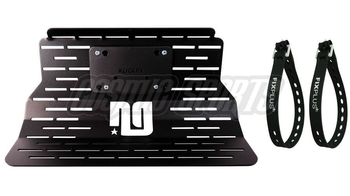 NG Sports Zeera Lenkertaschensystem Gestell, 34x18,5cm inkl. 2x Fixplus Strap Gummizurrband, 66cm, black - Produktbild - 1