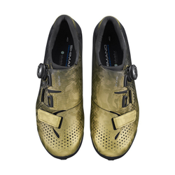 Shimano RX8 Gravelschuh SPD, Boa und Klett-Verschluss, Yellow Gold - Produktbild - 5