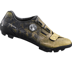 Shimano RX8 Gravelschuh SPD, Boa und Klett-Verschluss, Yellow Gold - Produktbild - 2