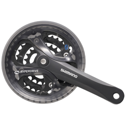 SHIMANO Kurbelgarnitur ACERA FC-M361 7-fach/8-fach 170 mm 42-32-22 Zähne - Produktbild - 1