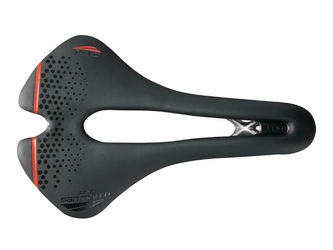 Sattel Aspide Short Carbon FX, Selle San Marco
Narrow-Version mit Short Open-Fit, idmatch-Größe: S3
Größe: 139 x 250 mm, Farbe: Schwarz, Gewicht: 150 g, VE: 1 Stk. - Produktbild - 2