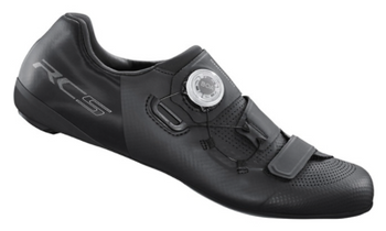 Shimano RC5 Rennradschuh SPD-SL, Boa und Klett, Größe 50, schwarz - Produktbild - 1