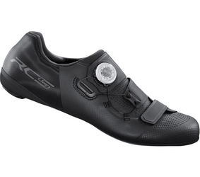 Shimano RC5 Rennradschuh SPD-SL, Boa und Klett, Größe 50, schwarz - Produktbild - 2