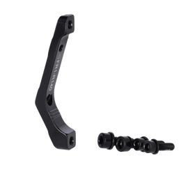 Bremssatteladapter Flatmount auf Postmount, TRP
FR1: FM auf PM, hinten für Ø 140 mm Scheibe, mit 17 mm Schrauben
Größe: Ø 140 mm, Farbe: Schwarz, VE: 1 Stk. - Produktbild - 1