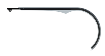 Kettenschutz Herrmans Slim 48 48 Zähne, transparent/schwarz, Ø215 - Produktbild - 1