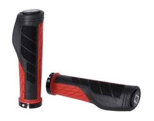Lenkergriffe Prologo Proxim Winged Touch schwarz/rot, 135mm - Produktbild - 2
