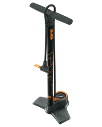 Standpumpe SKS Air-X-Plorer 10.0 DV/SV/AV, 710mm, sz/orange, m. Manometer - Produktbild - 2