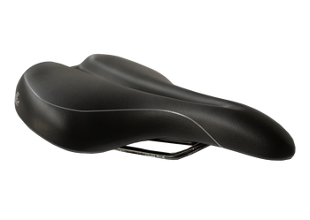 Bequemsattel P&P Engelke 850 schwarz , Uni, 268x199mm, ca. 580g - Produktbild - 1