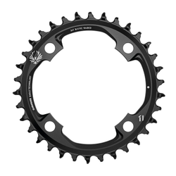 Kettenblatt SRAM X-Sync Eagle 104BCD 104mm, 32 Z., Alu,sw, 12s - Produktbild - 1