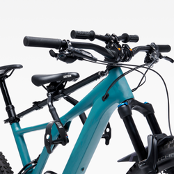 Kids Ride Shotgun Pro MTB Front Kindersitz/Lenker Combo Set, black - Produktbild - 1