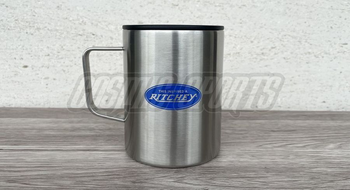 Ritchey Kaffeetasse, stainless steel, silver/blue - Produktbild - 1 Ritchey Kaffeetasse, stainless steel, silver/blue - Produktbild - 1