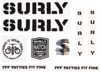 Surly Overspray Make It Your Own Decal Set, black - Produktbild - 1 Surly Overspray Make It Your Own Decal Set, black - Produktbild - 1