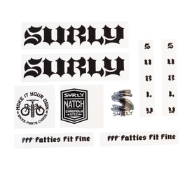 Surly Born To Lose Make It Your Own Decal Set, black - Produktbild - 1