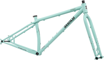 Surly Krampus MTB Rahmenkit, 29+, L, blue oyster coat - Produktbild - 1