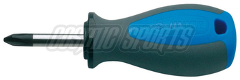 Unior Schraubendreher PH2, kurze Version, 3-Komponenten-Griff 626TBI - Produktbild - 1