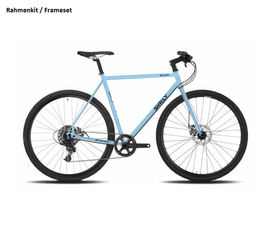 Surly Preamble All-Road Rahmenkit, 700C, XL, skyrim blue - Produktbild - 1
