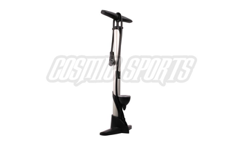 NG Sports Cassea Standpumpe, analoges Manometer, silver - Produktbild - 2