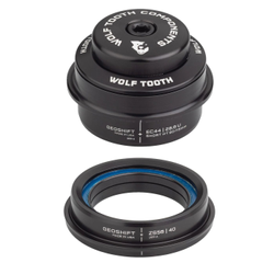 Wolf Tooth GeoShift Performance Steuersatz, 2°, short, 1.5", EC44/28.6 | ZS56/40, black - Produktbild - 1