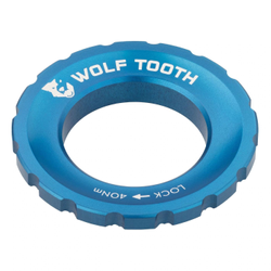 Wolf Tooth Centerlock Lockring, External Spline, blue - Produktbild - 1