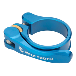 Wolf Tooth Schnellspann-Sattelklemme, 29.8mm, blue - Produktbild - 1