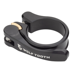 Wolf Tooth Schnellspann-Sattelklemme, 28.6mm, black - Produktbild - 1 Wolf Tooth Schnellspann-Sattelklemme, 28.6mm, black - Produktbild - 1