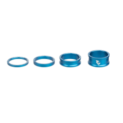 Wolf Tooth Steuersatz Spacer Kit, 1 1/8", 3/5/10/15mm, 4 Stk., blue - Produktbild - 1