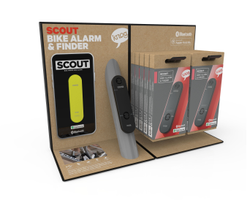 13163KN-01-21328430.jpg Knog Scout Bike Alarm und Finder DPOS SLATWALL-/THEKENDISPLAY (VE/30) - Produktbild - 1
