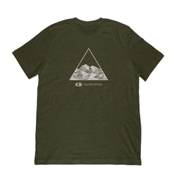 Crankbrothers Outline T-Shirt Men, dark olive/white, S SALE - Produktbild - 1