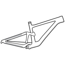 Lizard Skins Frame Wrap Schutzfolie, clear, small - Produktbild - 2