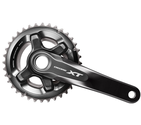 KRG Shimano Deore XT FC-M8000 11-f,26/36Z,175mm,sw,Hollowt.II,o.Lagers - DEMONTAGEKURBEL - Produktbild - 2