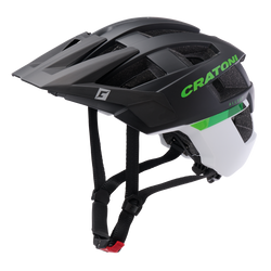 201-50-50031-4035849095722-1-21329339-21329339.png Fahrradhelm Cratoni AllSet (MTB) schwarz/weiß matt, Gr. S/M (54-58cm) - Produktbild - 1