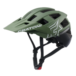 Fahrradhelm Cratoni AllSet Pro (MTB) khaki/schwarz matt, Gr. M/L (58-61cm) - Produktbild - 1