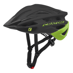 Fahrradhelm Cratoni Agravic (MTB) schwarz/lime matt, Gr. L/XL (58-62cm) - Produktbild - 1