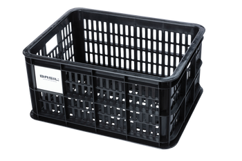 Fahrradkasten Basil Crate S 40,4x29,8x20,2cm, sw,17,5ltr, Kunststoff - Produktbild - 1