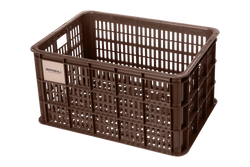 212-82-14045-8715019211638-1-21329564.png Fahrradkasten Basil Crate L 49,8x39x26,5cm, braun, 40ltr, Kunststoff - Produktbild - 1