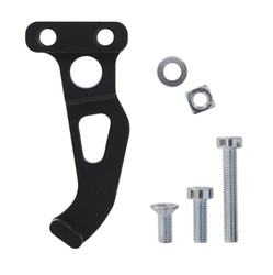XLC KICKSTAND MOUNTING PLATE KS-X09 GHOST NIRVANA  KSA18/ØM5 INKL 2XM6 - Produktbild - 1