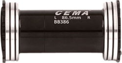 cema-innenlager-bb386-interlock-21330790-21330790.jpg CEMA Innenlager BB386 für SRAM GXP W: 86,5 x ID: 46 mm Edelstahl - schwarz, Interlock - Produktbild - 1
