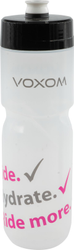 Voxom Wasserflasche F6 klar-weiß, 800ml - Produktbild - 1