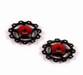 CEMA Schaltrollen Shimano 9/10/11-fach, SRAM 10/11-fach Keramik - schwarz - Produktbild - 1