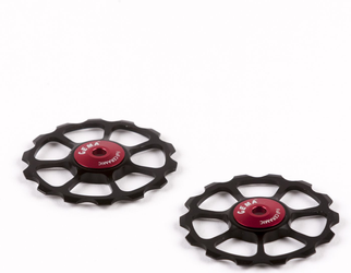 CEMA Schaltrollen (OS 12-14T) Shimano Road 10/11-fach Komplettkeramik - schwarz - Produktbild - 1