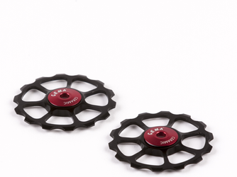 CEMA Schaltrollen (OS 12-14T) Shimano Road 10/11-fach Keramik - schwarz - Produktbild - 1