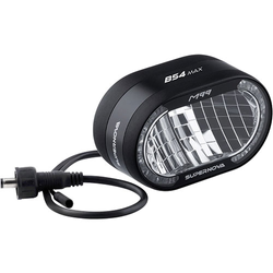 Akku-Scheinwerfer B54 MAX, Supernova, LED, schwarz, Fernlicht, 450 lx, Supernova, W-B54MAX-HD-MBLK - Produktbild - 1
