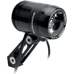 E-Bike-Scheinwerfer E3 V1280 ~K870 E-25, Supernova, schwarz, Tagfahrlicht, 110 lx, Supernova, T-V1280-BLK - Produktbild - 1