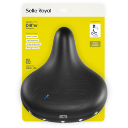 Sattel Selle Royal Drifter Strengtex schwarz, Unisex, 271x246mm, relaxed - Produktbild - 1