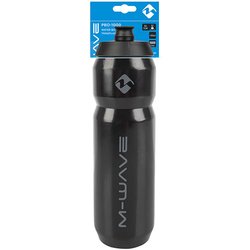 Trinkflasche PBO 1000, 1.000 ml, M-Wave, schwarz, Messingschlager, 340440 - Produktbild - 1